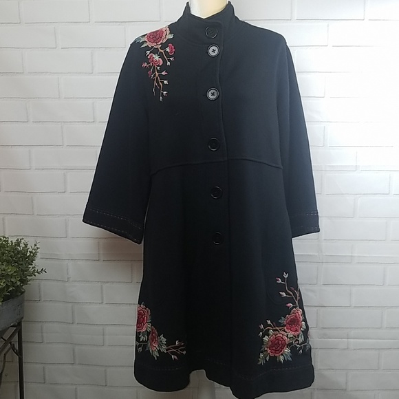 johnny was hirsch midi coat